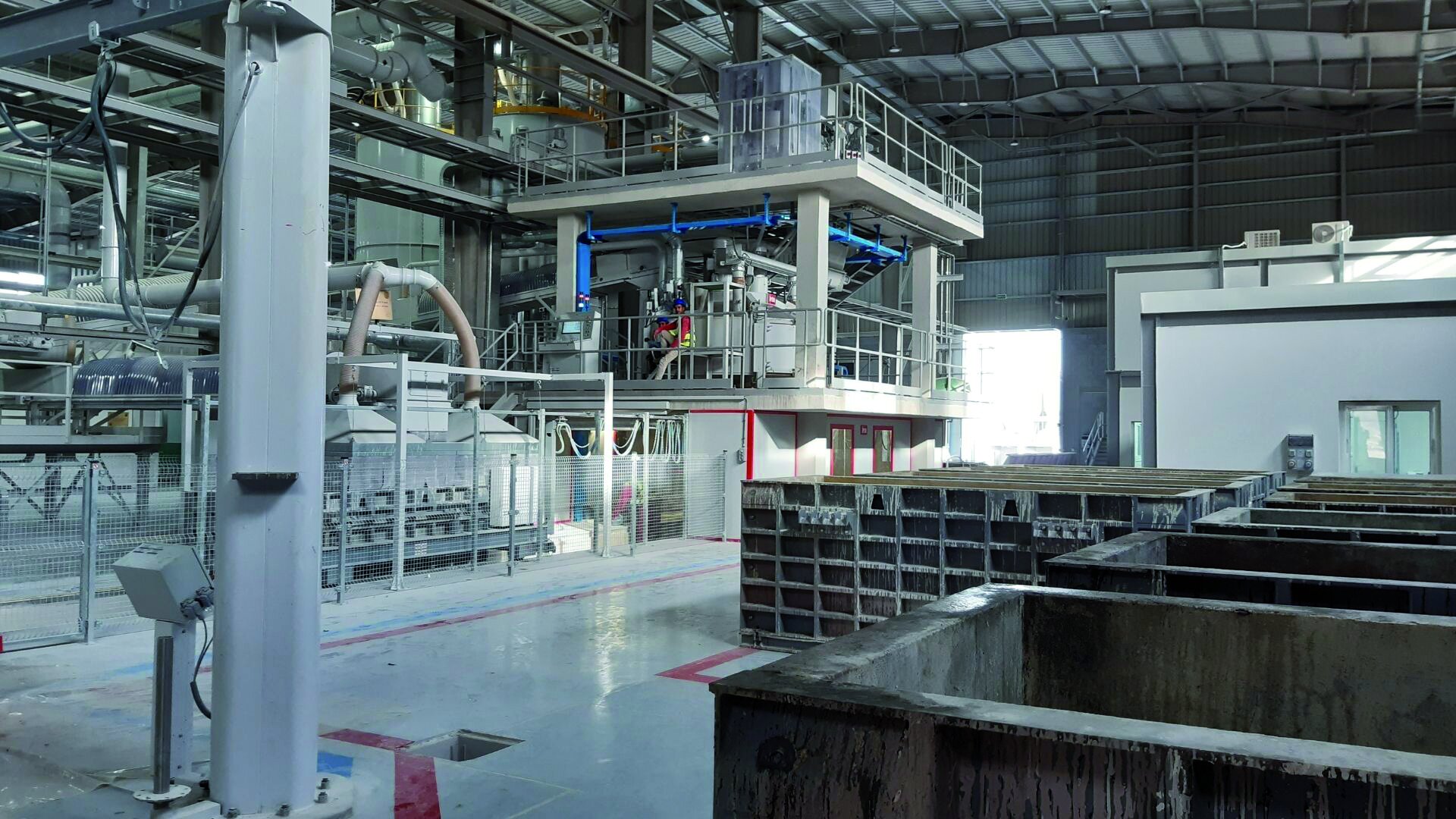 Radical Stones — Dallas manufacturing facility interior